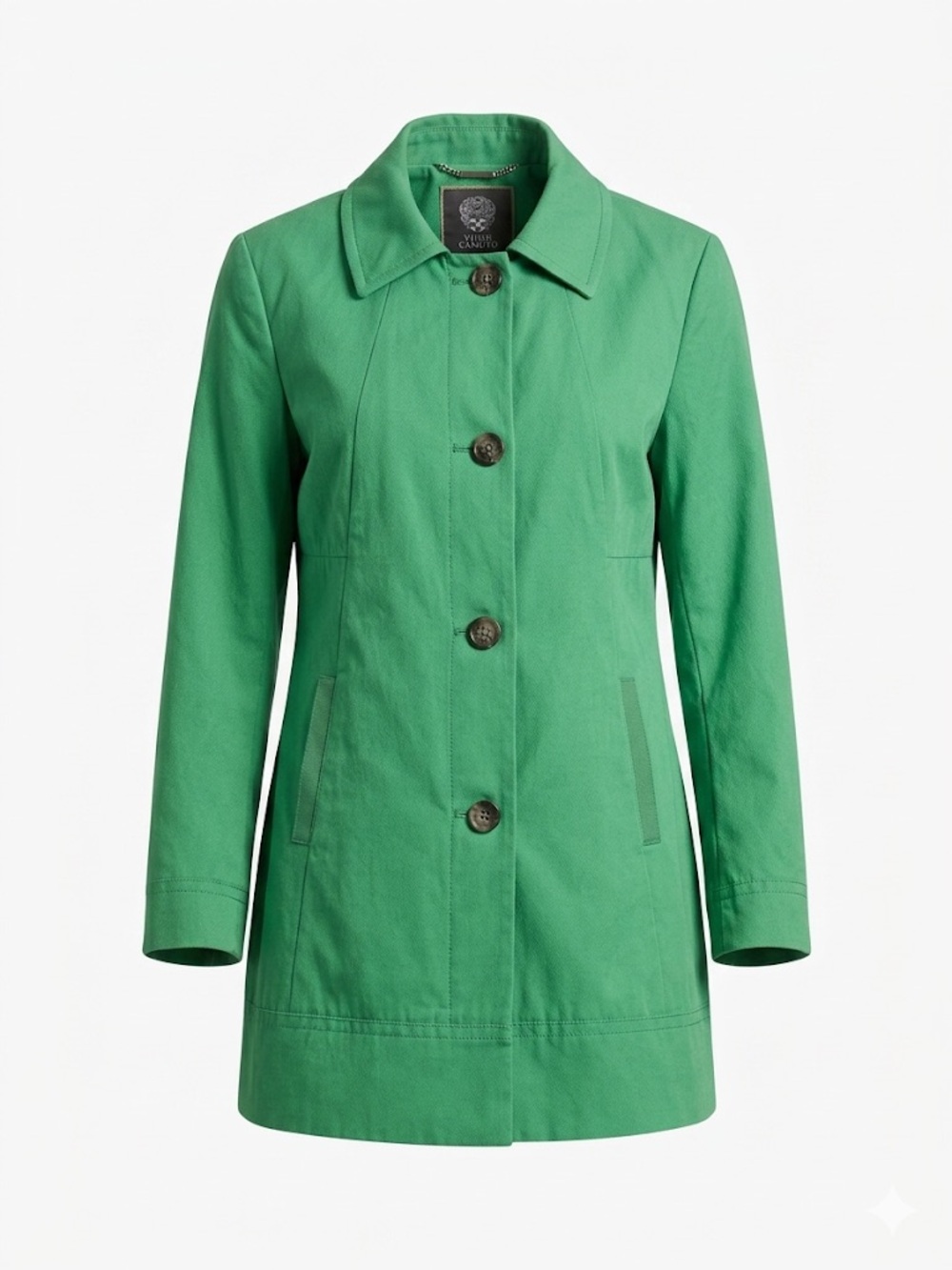 Vince Camuto Bright Kelly Green Rain Coat - SZ XL